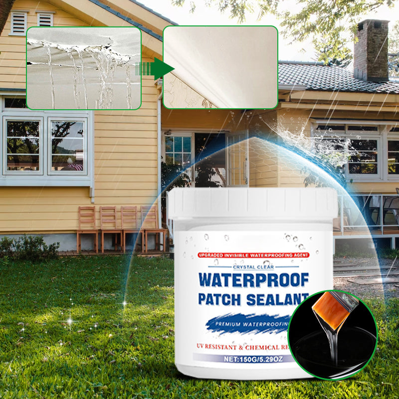 🧴🔧 50% RABATT! Transparentes, auslaufsicheres wasserdichtes Dichtmittel mit Werkzeug – Für Dach, Fenster, Fugen & Rohre – UV-beständig & elastisch ✨