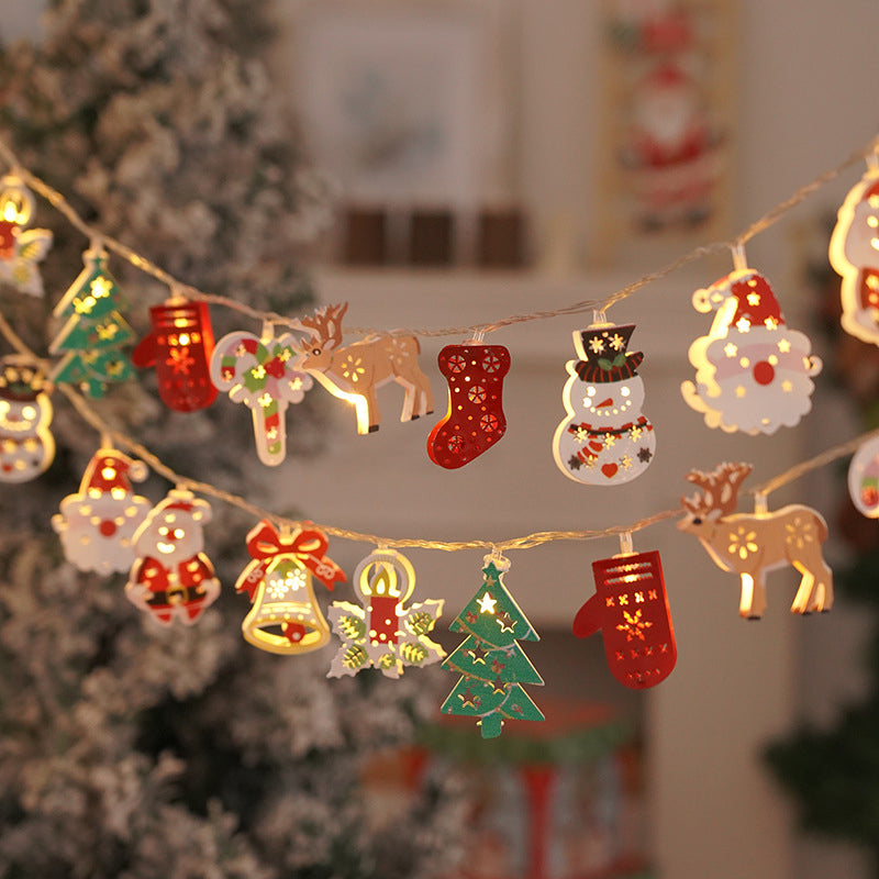 🎅 Mach dich bereit für Weihnachten: 50% Rabatt – LED-Lichterkette mit Weihnachtsmann