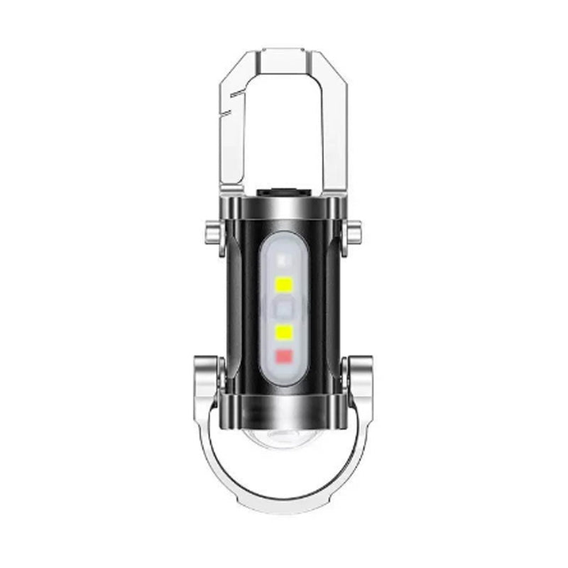 🔥Heißer Verkauf 50% Rabatt🔥✨1+1 gratis 🔦 Tragbare wiederaufladbare helle Schlüsselanhänger-Taschenlampe