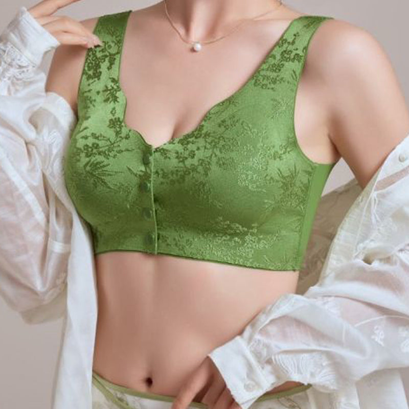 🎁 Herbst-Sonderangebot: 50% Rabatt 💃 Bequemer, vorne zu verschließender, bügelloser, nahtloser BH 🌸