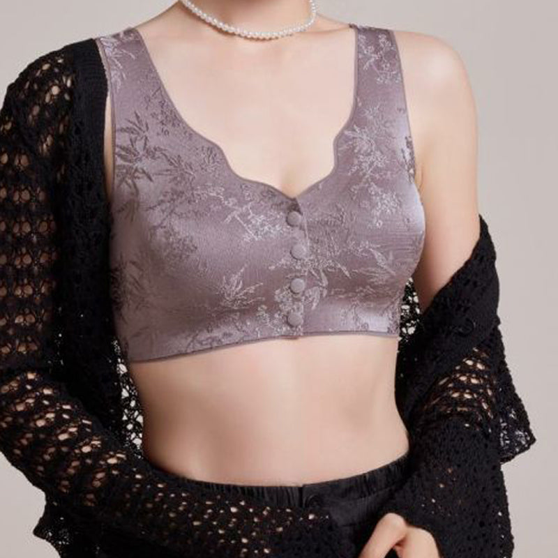 🎁 Herbst-Sonderangebot: 50% Rabatt 💃 Bequemer, vorne zu verschließender, bügelloser, nahtloser BH 🌸