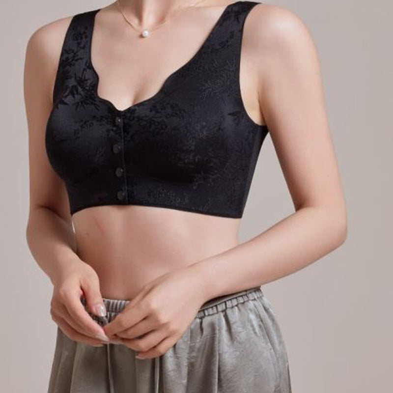 🎁 Herbst-Sonderangebot: 50% Rabatt 💃 Bequemer, vorne zu verschließender, bügelloser, nahtloser BH 🌸