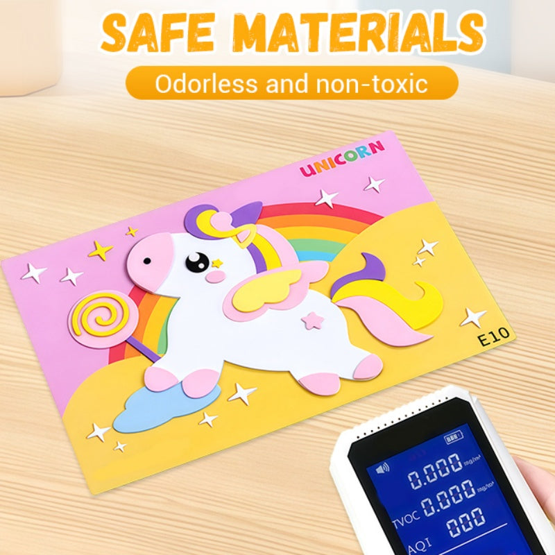 ⏳Begrenzte Zeit 50% Rabatt💥Kinder DIY 3D EVA Sticker Bastelset