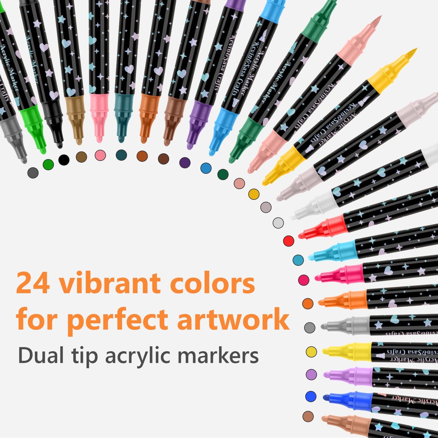 🔥Weihnachtsangebot  50% RABATT🎨✨Dual-Tip Glitter Marker Pen✨