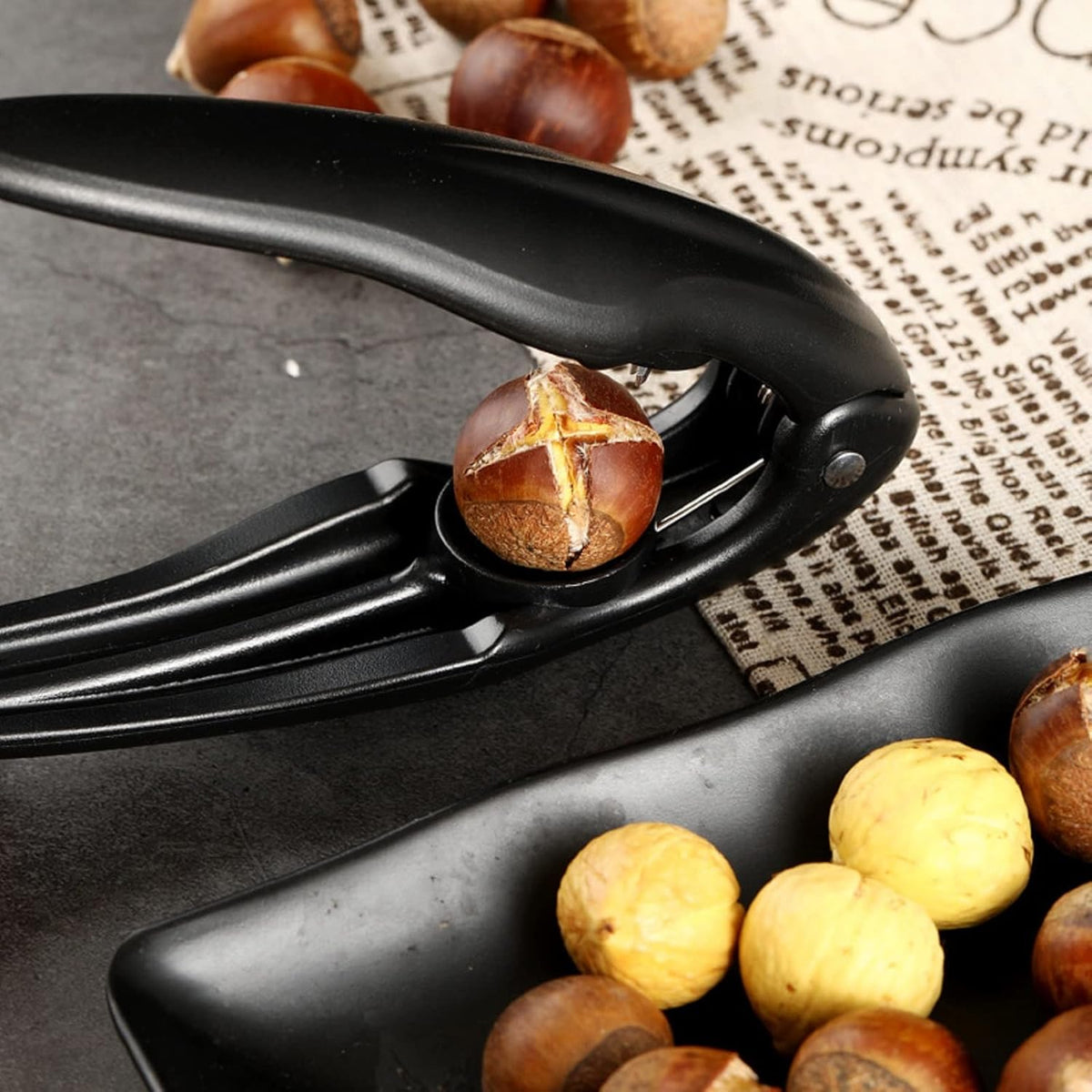 🌰50 % RABATT✨ Kastanienschäler – Praktisches Werkzeug zum einfachen Schälen von Maronen