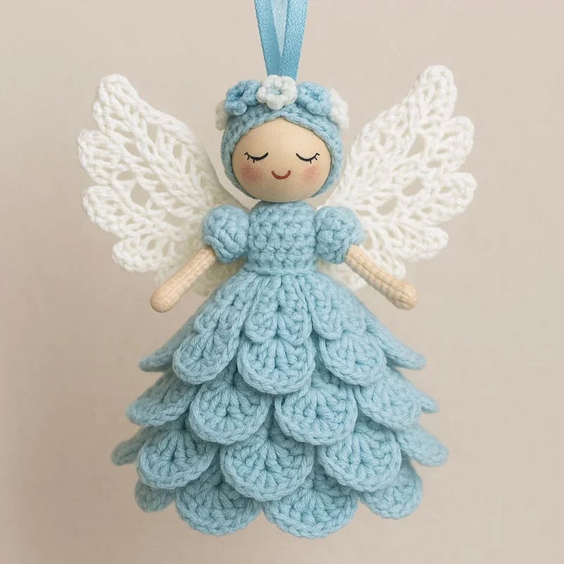 👼 50% RABATT + KAUFE 2 ERHALTE 3! ✨ Häkelset für Engelsfigur - Umfassendes Beginner-Freundliches Kit mit Wolle, Nadeln & Anleitung 🧶✨