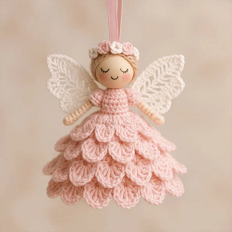 👼 50% RABATT + KAUFE 2 ERHALTE 3! ✨ Häkelset für Engelsfigur - Umfassendes Beginner-Freundliches Kit mit Wolle, Nadeln & Anleitung 🧶✨