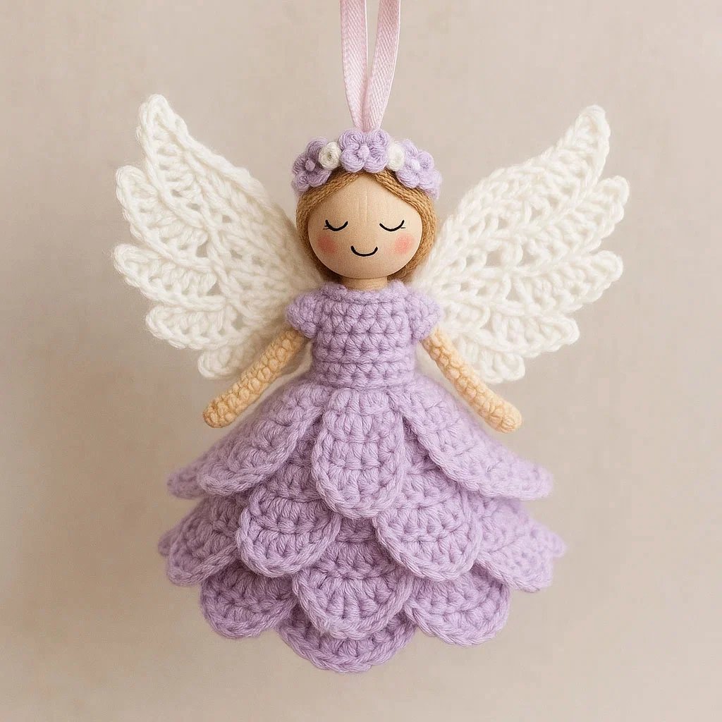 👼 50% RABATT + KAUFE 2 ERHALTE 3! ✨ Häkelset für Engelsfigur - Umfassendes Beginner-Freundliches Kit mit Wolle, Nadeln & Anleitung 🧶✨