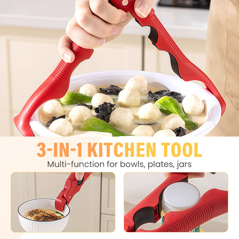 💥 Heißer Verkauf 50% Rabatt🔥3-in-1 Silicone Bowl and Plate Clamp