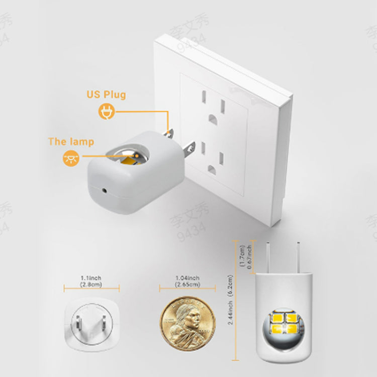 🏡💡Intelligentes LED-Wandnachtlicht mit automatischem Dimmer✨