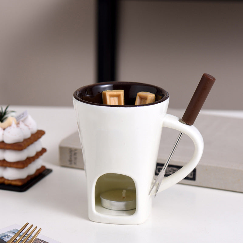 🎄Weihnachtsverkauf 50% RABATT🍫 Handgemachte Schokoladen-Schmelzbecher🎁 Das gemütliche Fondue-Erlebnis