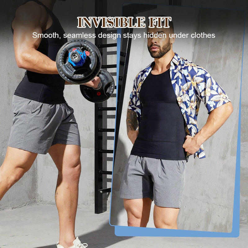 🕶️💪 50% RABATT! Kompressions-Top mit aktiver Bauchkontrolle – Sieht aus, als hättest du monatelang im Gym geschuftet! Formt und atmet zugleich 👑