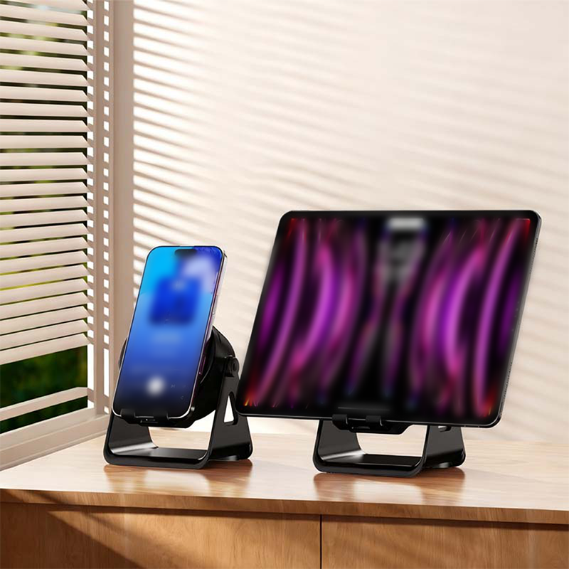 3-in-1 Langaton Laturi Magneettinen Jalusta Bluetooth Kaiutin