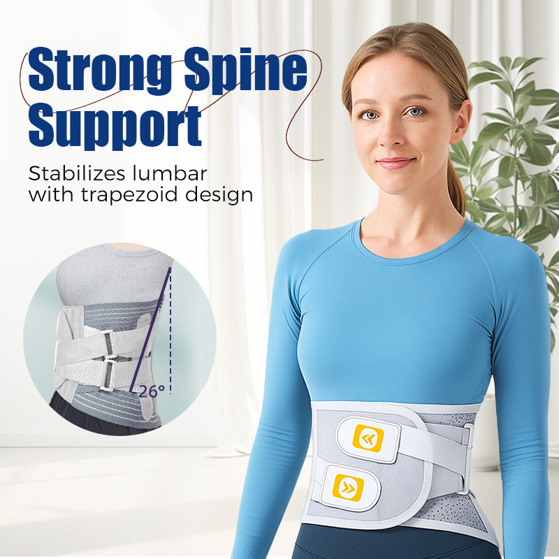 🩺 60% RABATT JETZT! ✨ Medizinischer Lendenwirbelstützgürtel - Schmerzlinderung mit atmungsaktivem Design für sofortige Entlastung 🌟💪