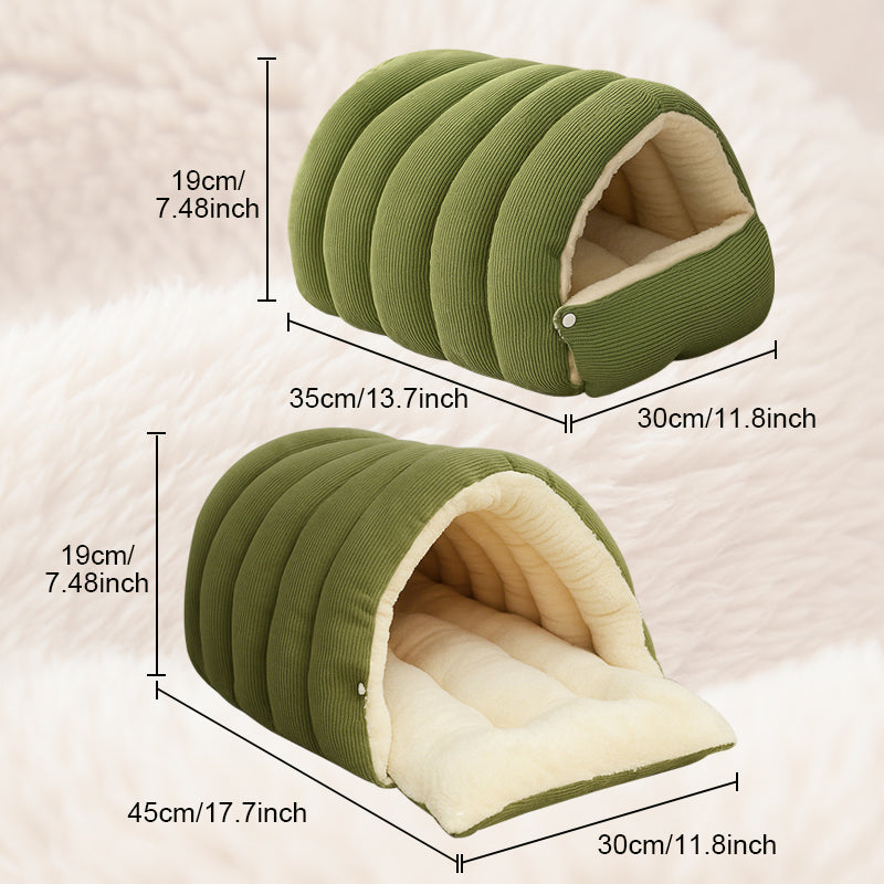 🔥Heißer Verkauf 50% Rabatt✨Wärme, gemütliche und bequeme Plüsch-Haustierhöhle