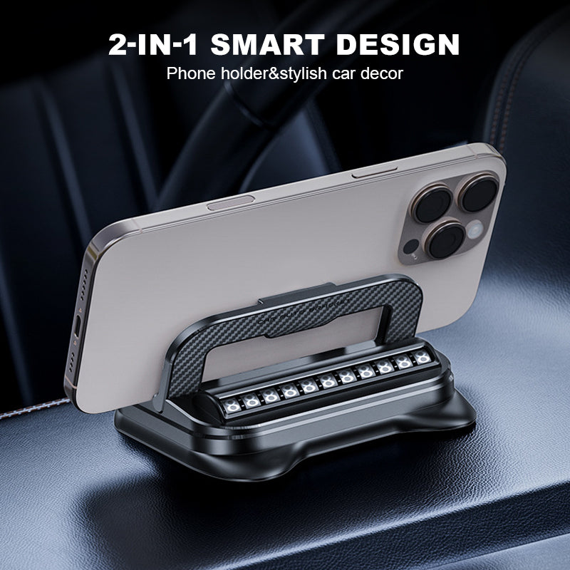 📱 JETZT 50 % RABATT! ✨ 360° drehbarer, faltbarer Handyhalter – universell kompatibel mit rutschfester Unterseite für Schreibtisch, Auto und Reisen 🚗💻