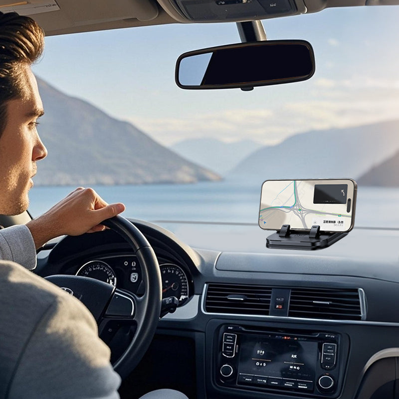 📱 JETZT 50 % RABATT! ✨ 360° drehbarer, faltbarer Handyhalter – universell kompatibel mit rutschfester Unterseite für Schreibtisch, Auto und Reisen 🚗💻