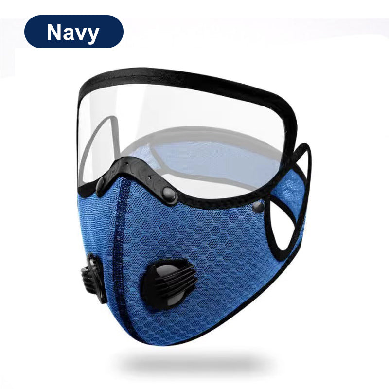 🚴‍♂️ 50% RABATT! 🌬️Winddichte und UV-beständige Fahrradmaske und -brille ☀️🕶️