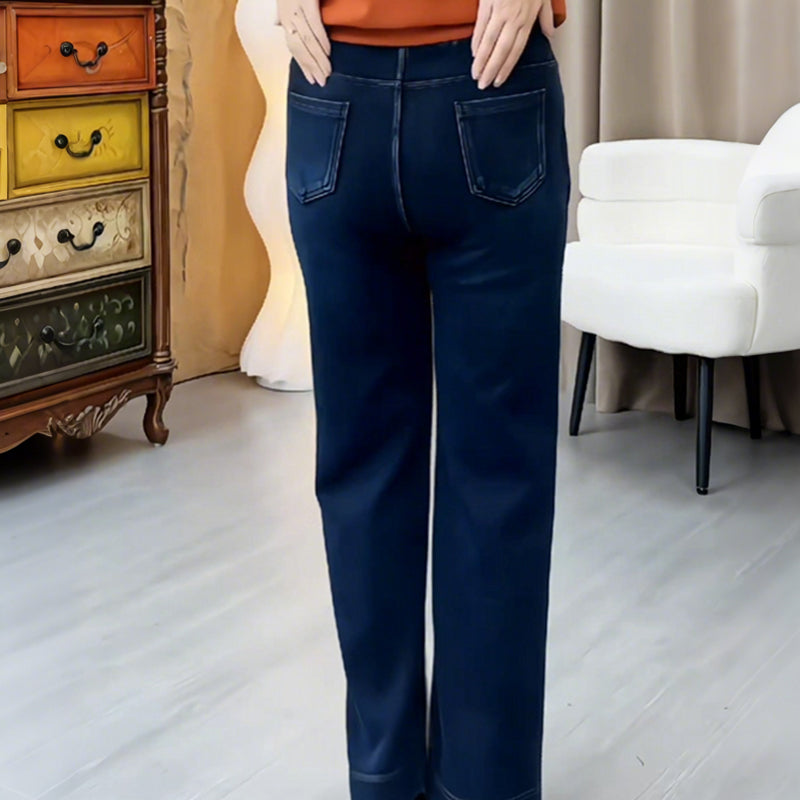 👖 50% RABATT SOLANGE VORRAT REICHT! ✨ Damen Straight-Leg Hose - Bequeme Freizeitmode mit Moderne Passform für Täglichen Komfort 🌟🛍️