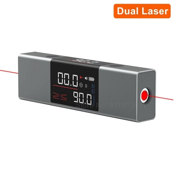 🔥Solange der Vorrat reicht 50% Rabatt!🎉Localityi-2 in1 Laser-Winkel-Lineal-Winkelmesser