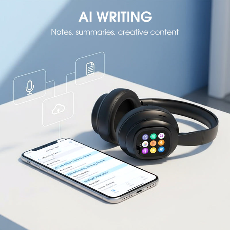 🔥50% RABATT 🎁AI Bluetooth-Kopfhörer mit LCD-Display