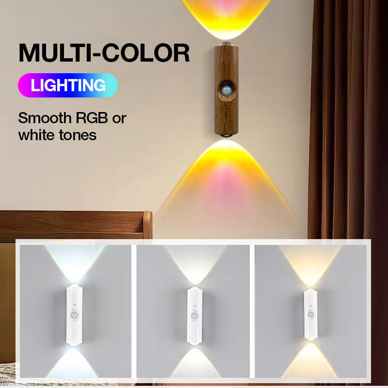 🌈 Magnetische RGB-Stimmungsleuchte mit Bewegungssensor – individuelle Beleuchtung für gemütliche Winteratmosphäre
