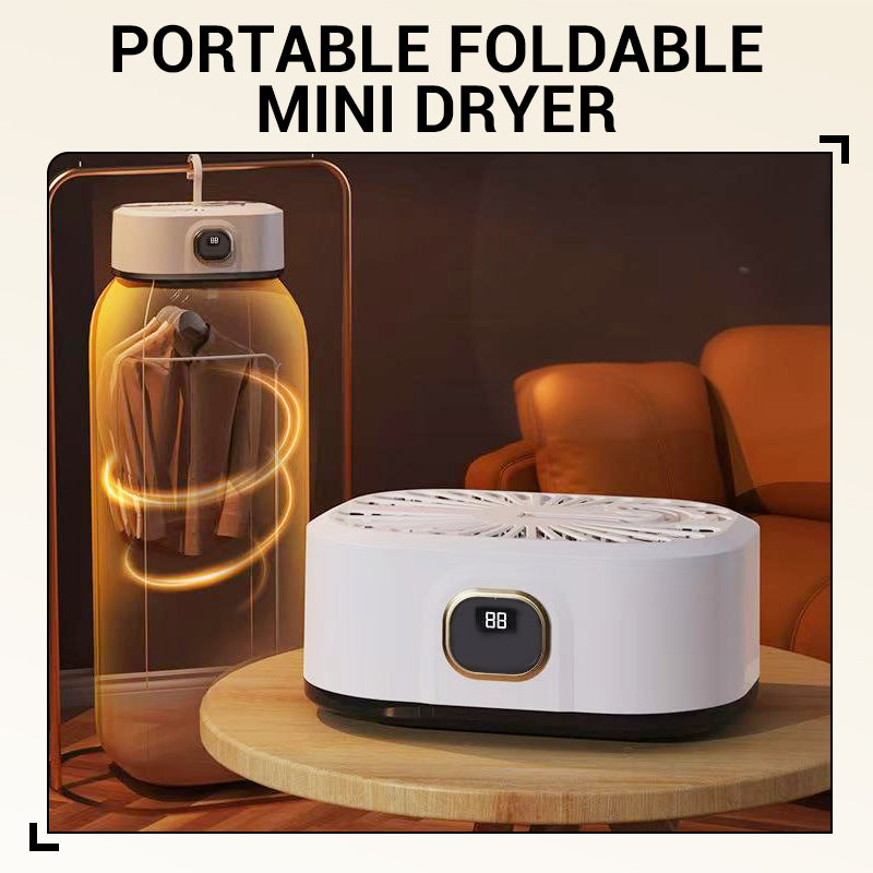 🔥LETZTER TAG DES 50%-RABATT-SALES🔥 Tragbarer, faltbarer Mini-Trockner