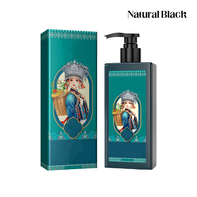 🔥Heißer Verkäufer 50% Rabatt💥Pflanzenbasierte Haarfarbe für graues Haar