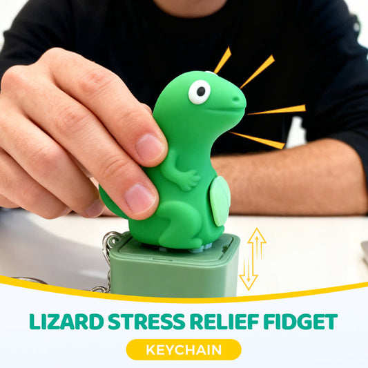 🦎✨ 50% RABATT! Eidechsen-Stressabbau-Fidget-Schlüsselanhänger – Beruhigend, kompakt & perfekt als Geschenk oder Alltagsbegleiter 🔑