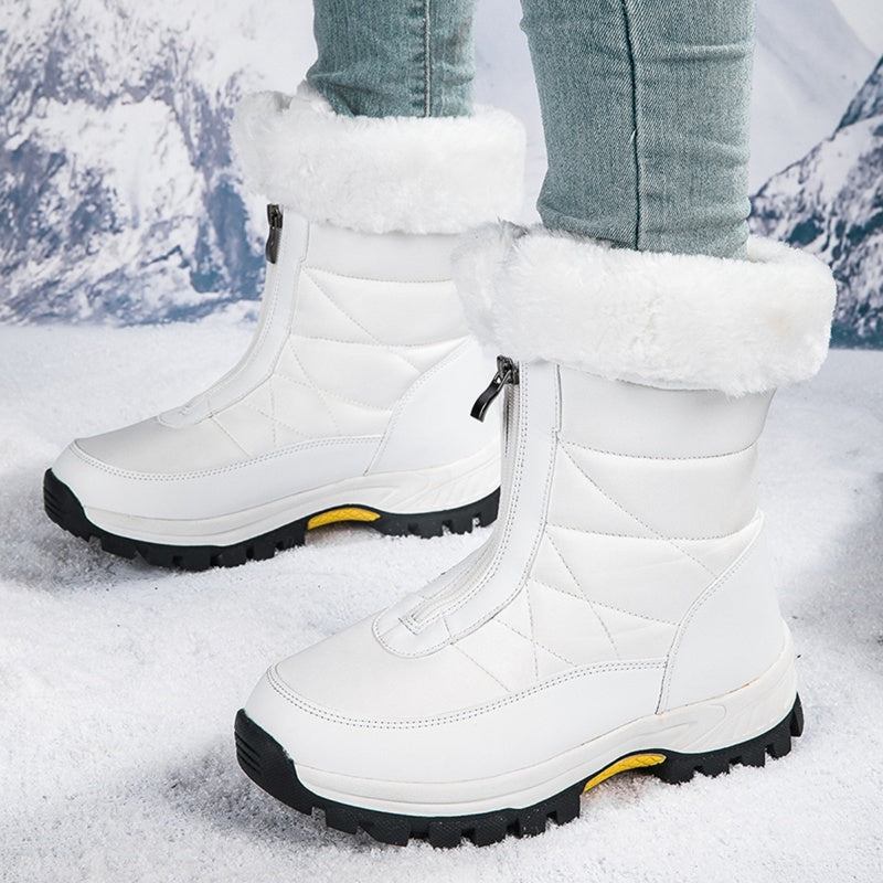 🔥Solange der Vorrat reicht 50% Rabatt!🎉Rutschfeste, warme Schneestiefel mit Reißverschluss für Damen