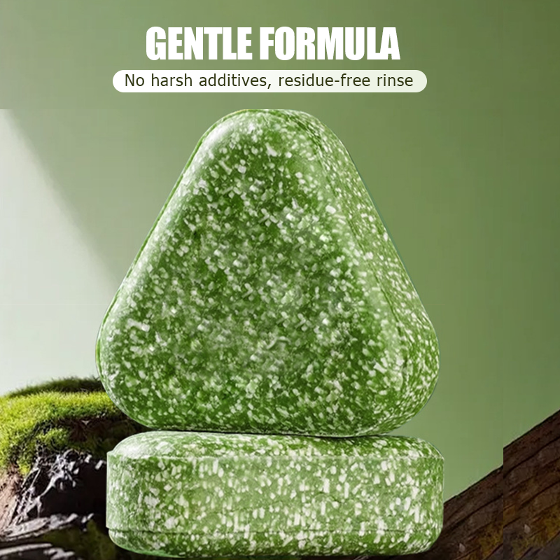 🌿 Natürliches festes Shampoo zur Stärkung der Haare – Sanfte Reinigung & kräftigende Pflege ohne Plastikmüll – Mit natürlichen Ölen & Vitaminen – Für schwaches, brüchiges Haar – Ideal für tägliche Anwendung & nachhaltige Haarpflege 🧴✨