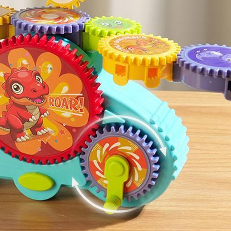 ✨✨Lassen Sie Ihr Kind kreativ sein. ✨Transforming Gear Elektrisches Bausteinspielzeug