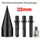 🔧🪵 50% RABATT! Holzspaltbohrer – Nützliches Holzspaltwerkzeug für Bohrmaschine & Schlagbohrer, ideal für Kaminholz & Gartenarbeit 🔥