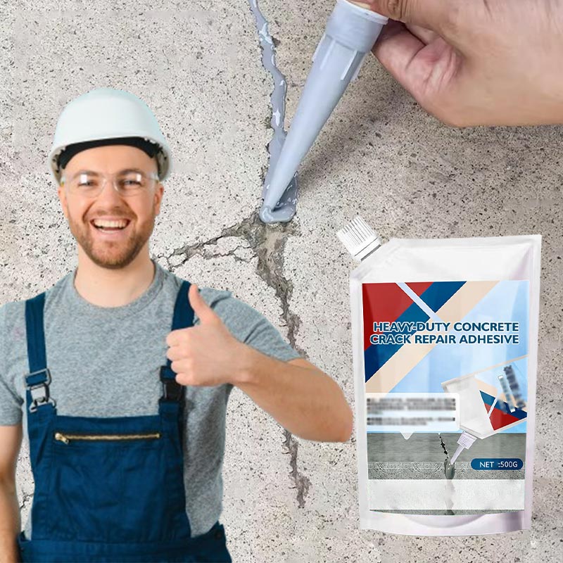 Hochleistungsfähiger Klebstoff zur Reparatur von Betonrissen