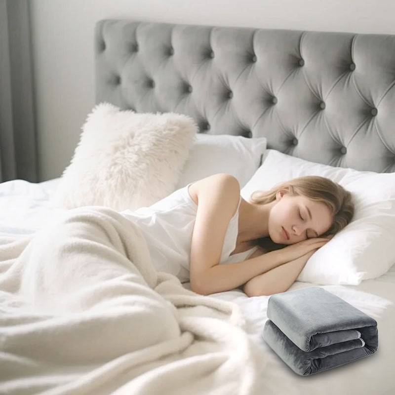 ❄️ Kuschelige elektrische Heizdecke mit Timer – Wärme & Komfort für kalte Tage | Wintervorverkauf: 50% Rabatt!