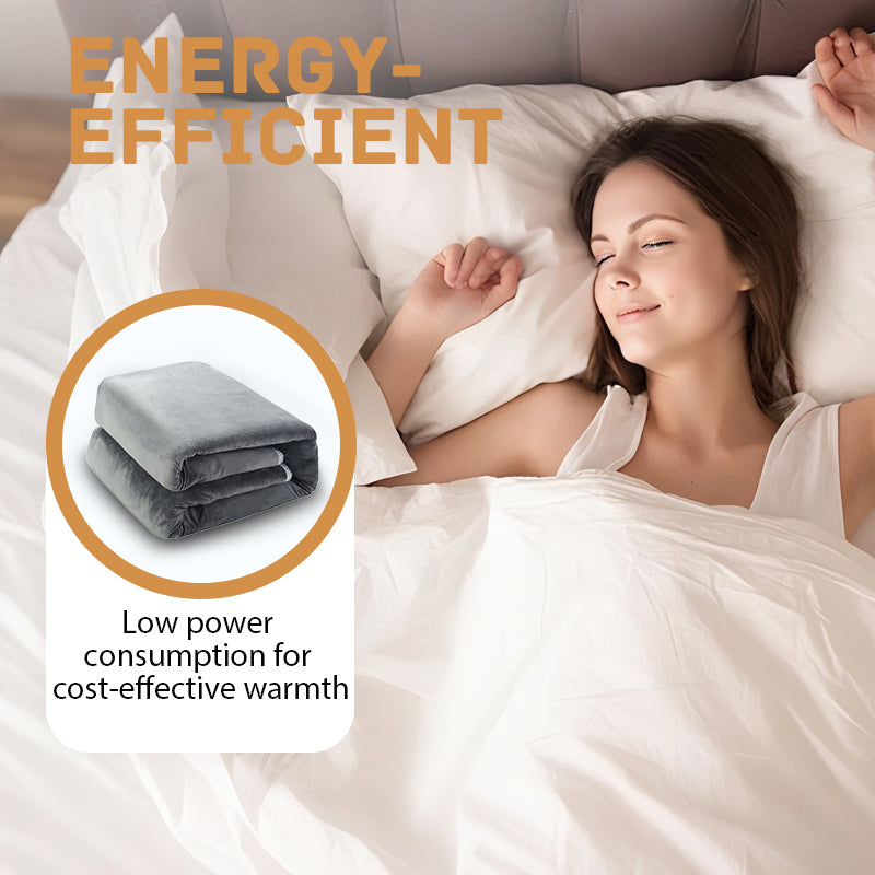 ❄️ Kuschelige elektrische Heizdecke mit Timer – Wärme & Komfort für kalte Tage | Wintervorverkauf: 50% Rabatt!