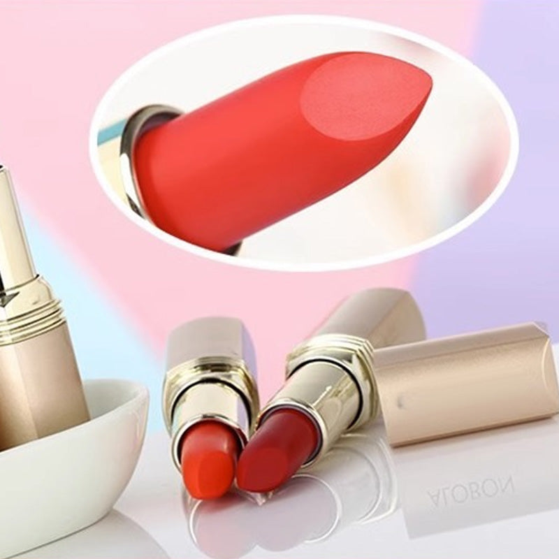 Nicht färbender feuchtigkeitsspendender matter Lippenstift