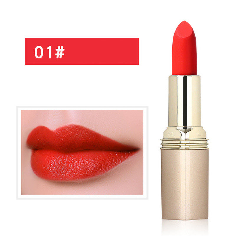 Nicht färbender feuchtigkeitsspendender matter Lippenstift