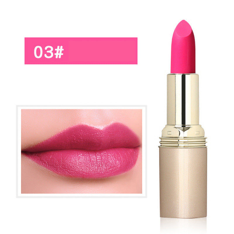 Nicht färbender feuchtigkeitsspendender matter Lippenstift