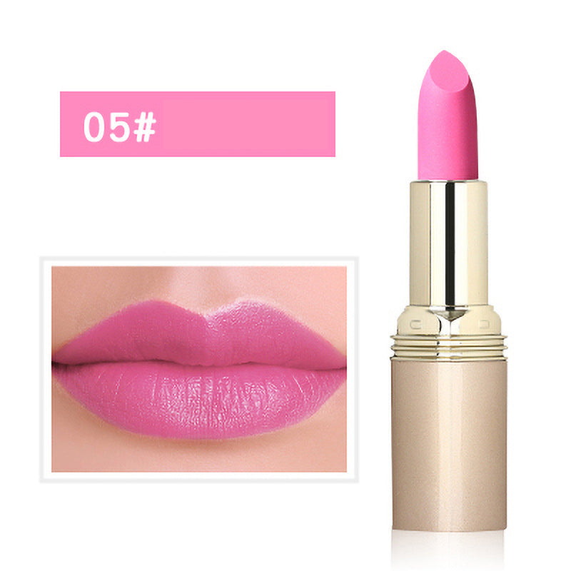 Nicht färbender feuchtigkeitsspendender matter Lippenstift