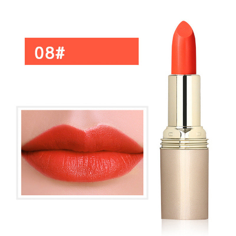 Nicht färbender feuchtigkeitsspendender matter Lippenstift