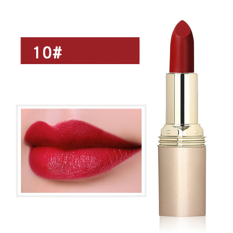 Nicht färbender feuchtigkeitsspendender matter Lippenstift
