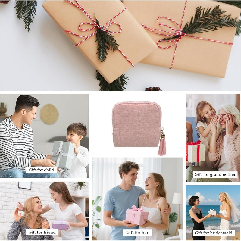 🏆✨Zweites Produkt zum halben Preis!🔥Mini Travel Schmucktasche mit Reißverschluss