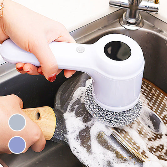 🧹🏆 50% RABATT! Multifunktionale elektrische Bürste – Rotierender Kopf, wasserdicht & wiederaufladbar – Für Bad, Küche, Fliesen & mehr ⚡🌿✨
