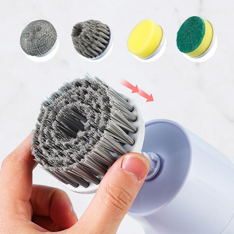 🧹🏆 50% RABATT! Multifunktionale elektrische Bürste – Rotierender Kopf, wasserdicht & wiederaufladbar – Für Bad, Küche, Fliesen & mehr ⚡🌿✨