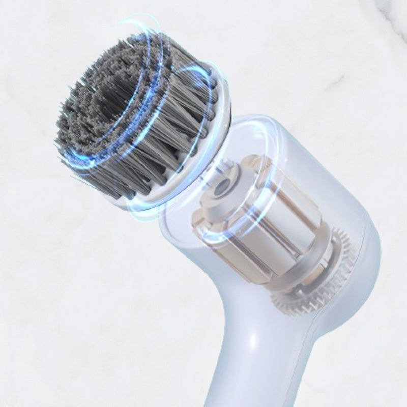 🧹🏆 50% RABATT! Multifunktionale elektrische Bürste – Rotierender Kopf, wasserdicht & wiederaufladbar – Für Bad, Küche, Fliesen & mehr ⚡🌿✨