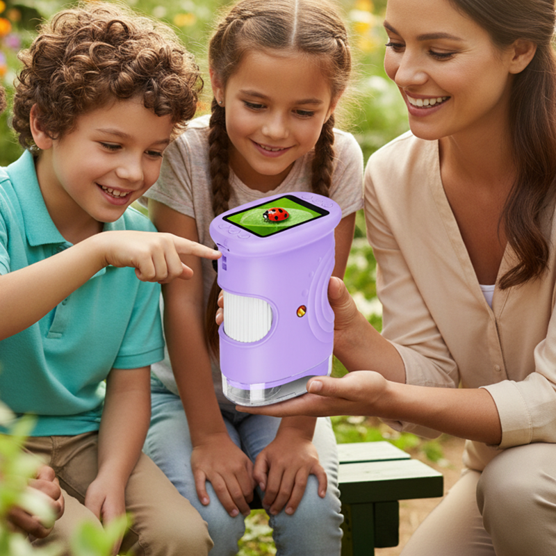 🔥LETZTER TAG VERKAUF 50% RABATT🔥Handmikroskop für Kinder