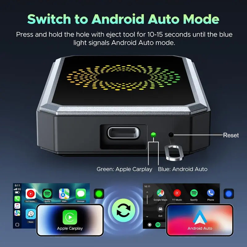 🚗📱 -50% AUF DIE CARPLAY-ANSCHLUSSBOX! 3-in-1 System, Drahtlos & Plug-and-Play für Ihren Auto-Bildschirm ✨