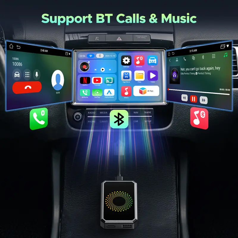 🚗📱 -50% AUF DIE CARPLAY-ANSCHLUSSBOX! 3-in-1 System, Drahtlos & Plug-and-Play für Ihren Auto-Bildschirm ✨