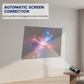 🎬🔄 50% RABATT! Tragbarer Projektor mit 180° Drehung – Kompakt, HDMI/WiFi/Bluetooth, Full HD Support – Perfekt für Filmabende, Camping & Reisen ✨